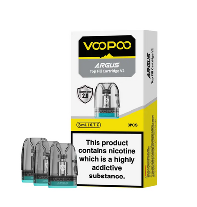 Voopoo Argus V2 Replacement XL Pods (Pack of 3) 0.7ohm